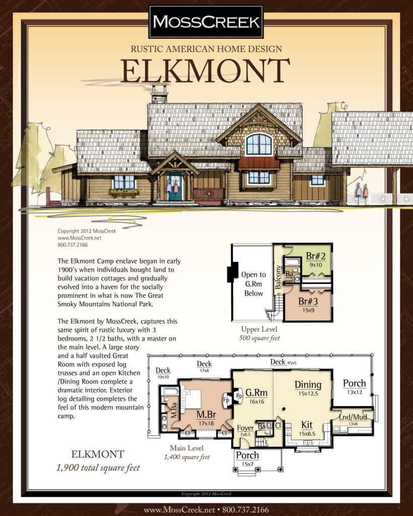 MossCreek Elkmont floor plan