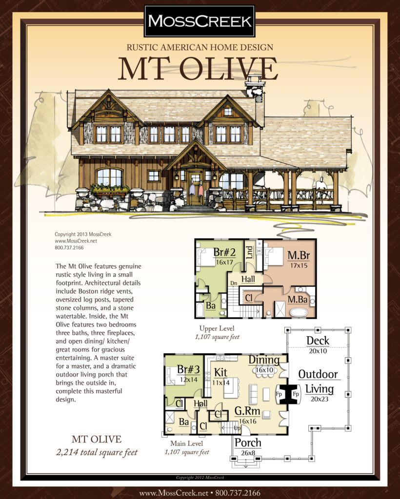 MossCreek Mt Olive floor plan