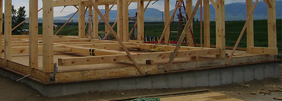 timber frame deck structure