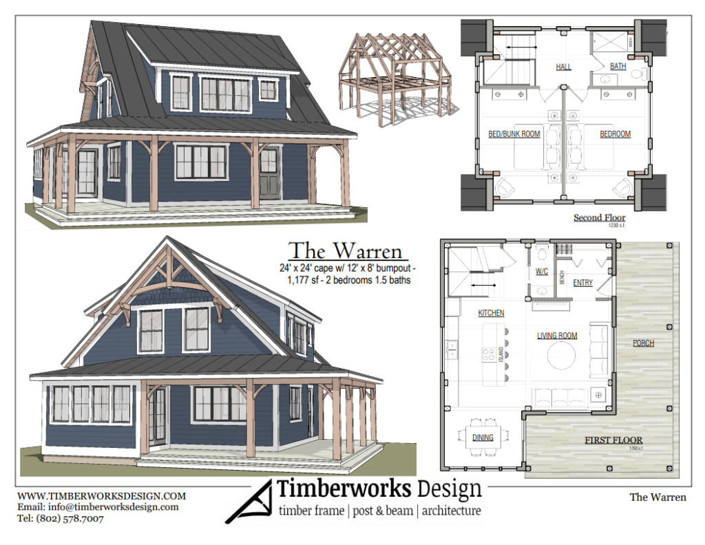 The Warren Timberworks floor plan