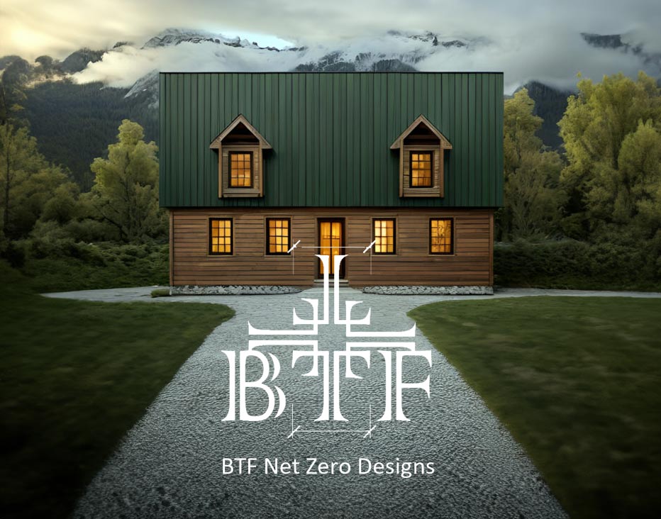 Bite the Frost Timber Frame Designs logo