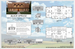 Black Spruce Cape home