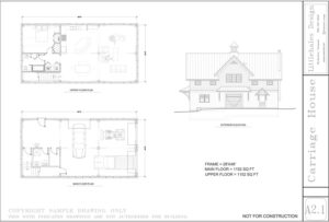 Carriage House technical drawing