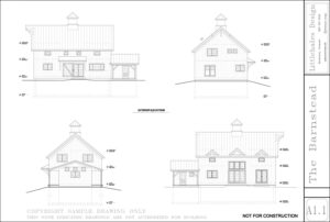 The Barnstead technical drawing