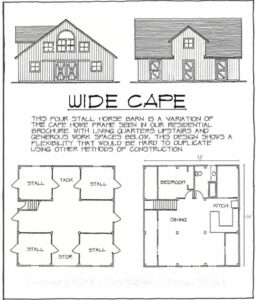 Wide Cape floorplan