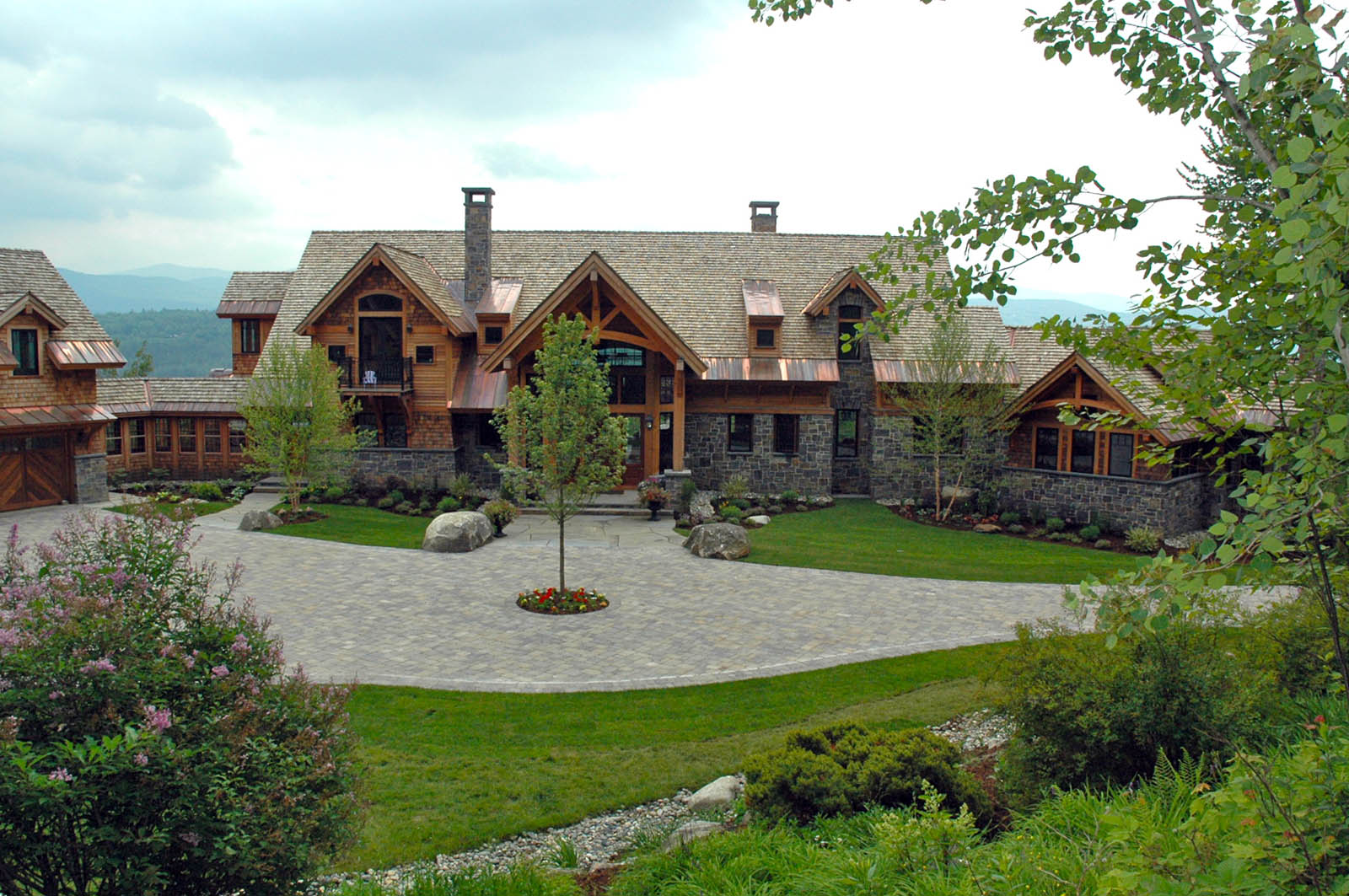 Timber Frame Home in Stowe