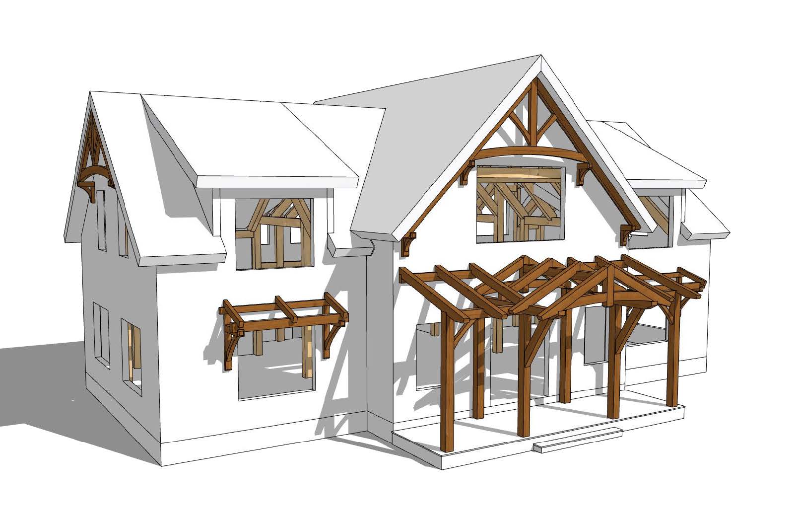 Cape Timber Frame example