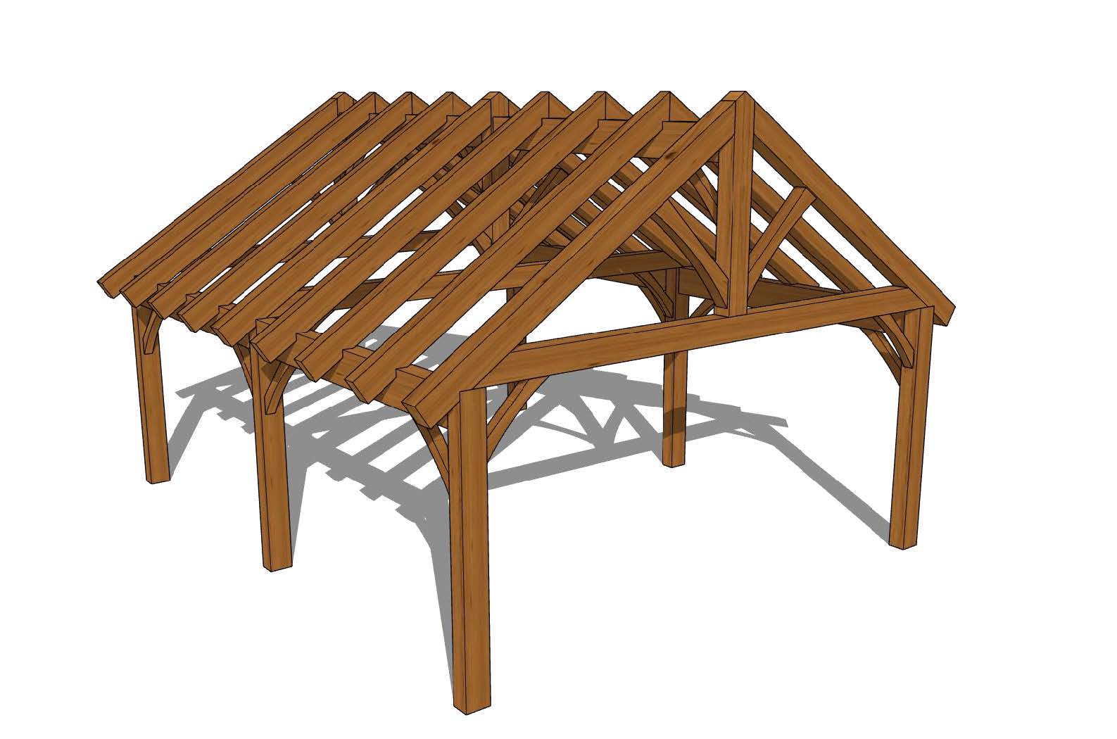 Example Pricing - Pavilion timber frame