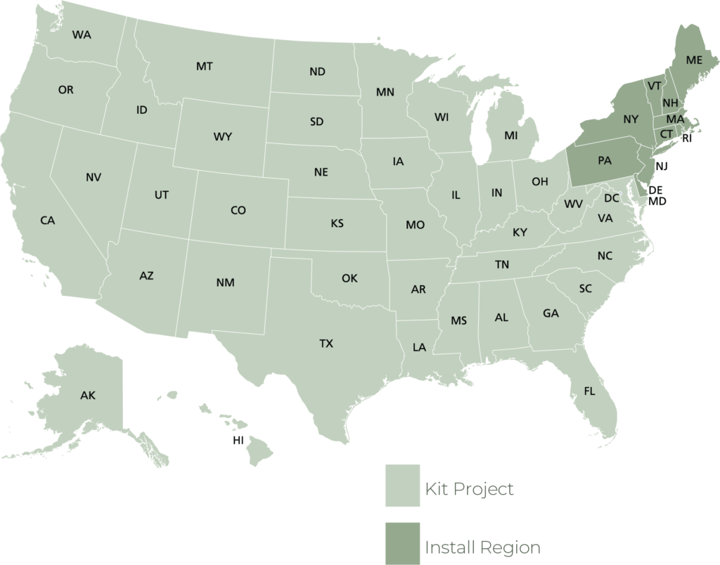 Our Service Area Map