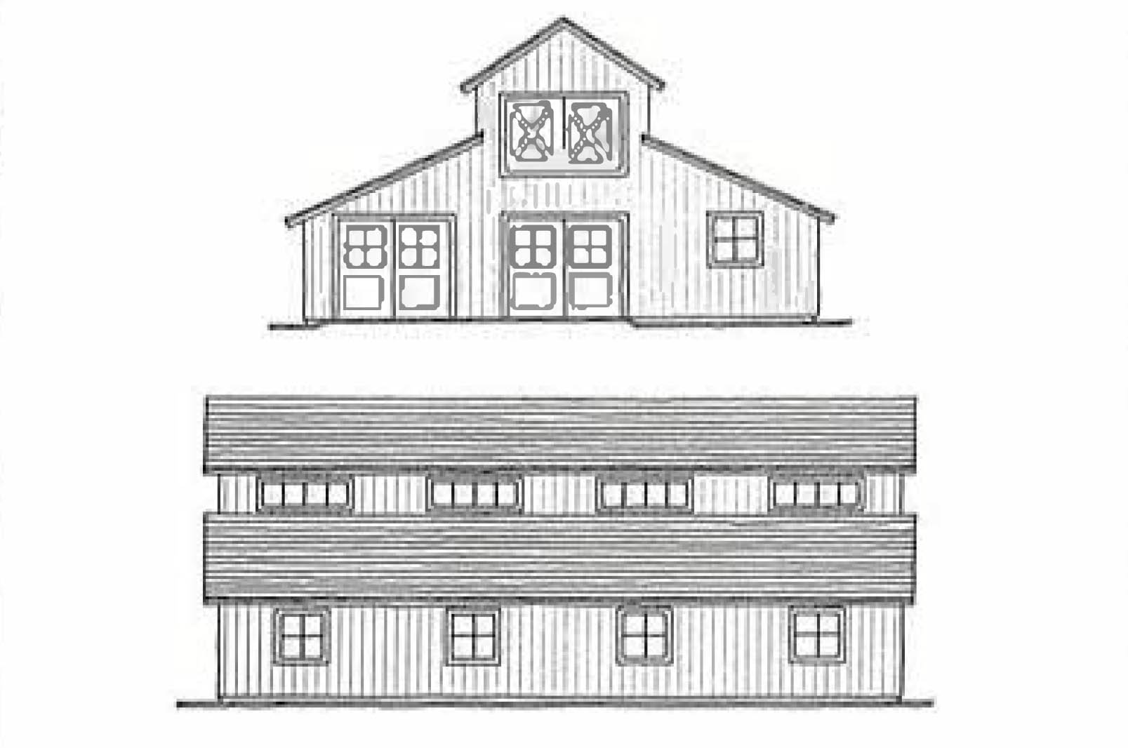 Featured image for “Two Story with Wings, 4 Stalls”