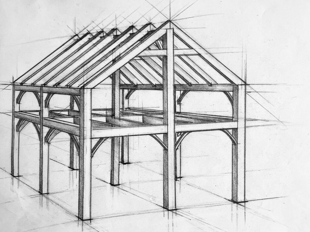 Cape Style Timber Frame