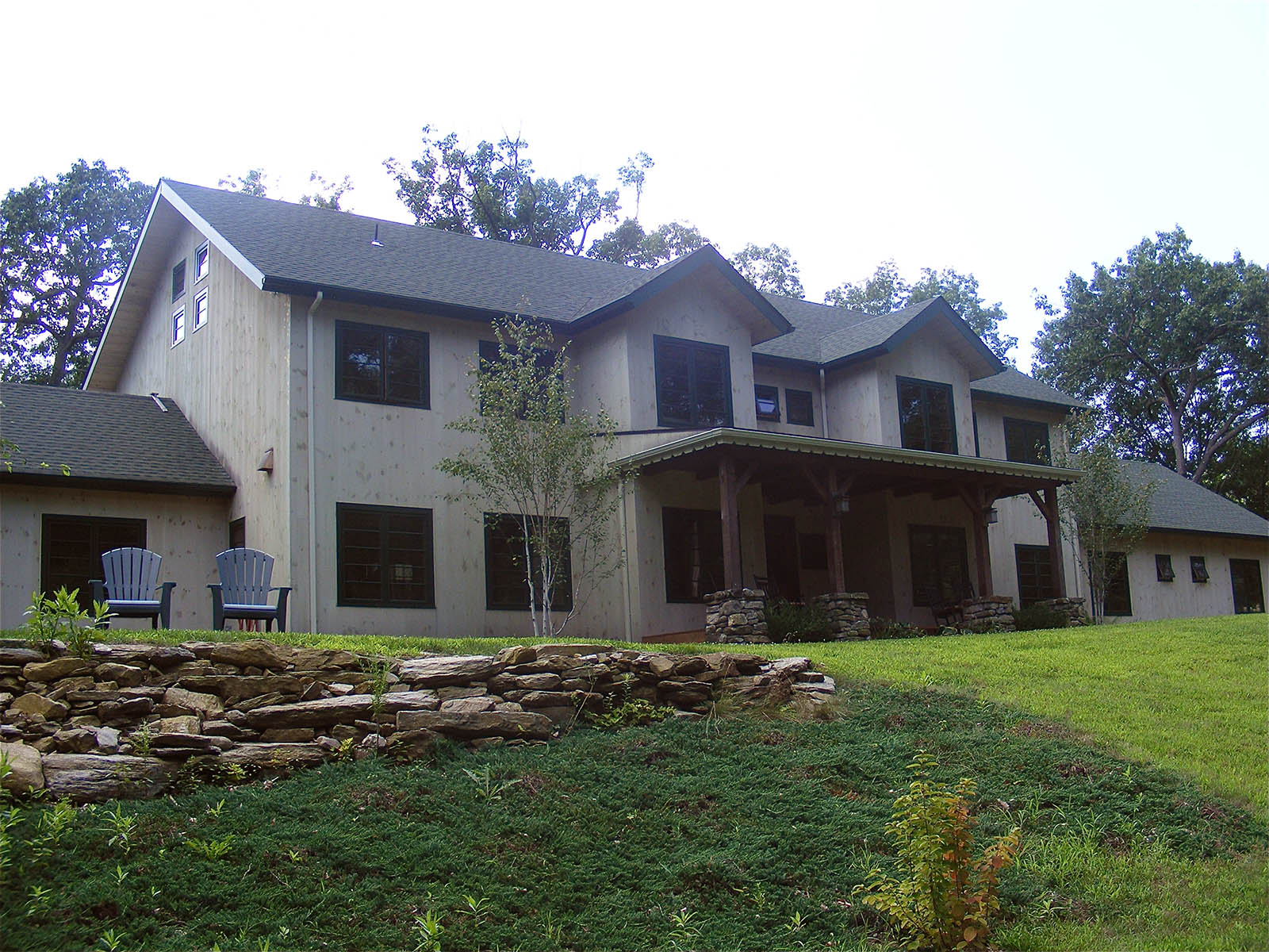 Timber Frame Colonial in New Milford, CT