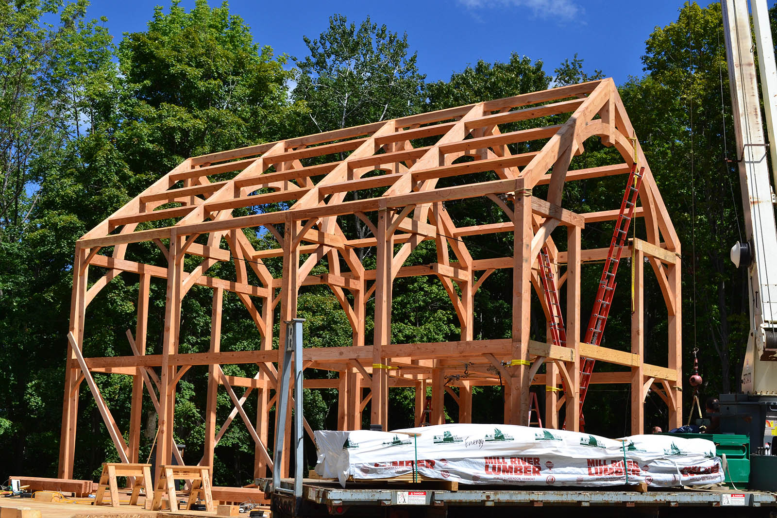 Timber Frame Great Hall in Vernon, NJ