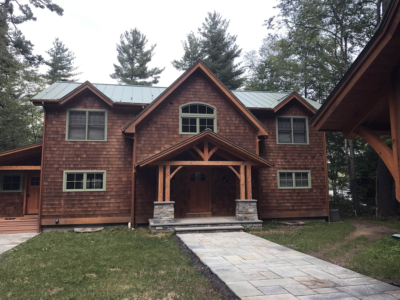 Timber Frame Residence in Great Barrington, MA - 8332