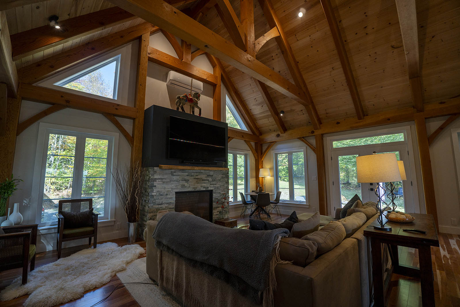 Great Hall Addition in Fayston, VT - 11062