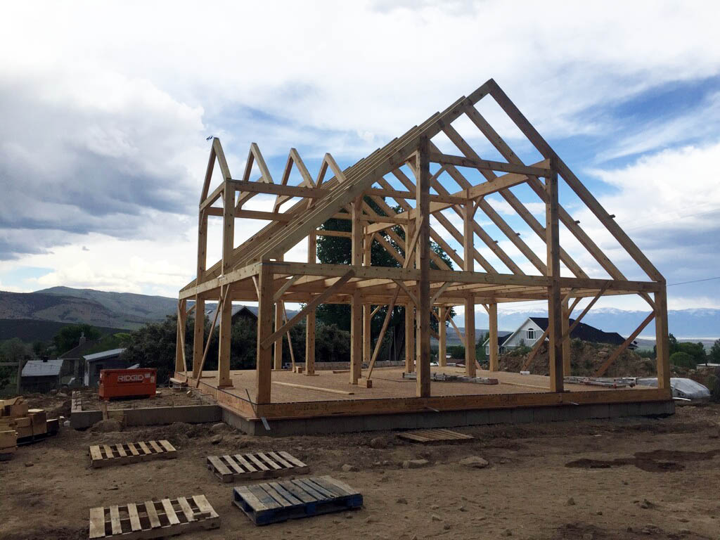 Cape Style Frame in Fountain Green, UT - 9530