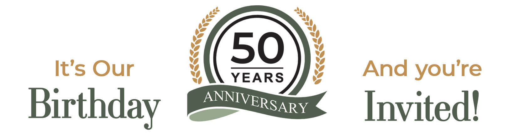 Vermont Frames 50th Anniversary Header